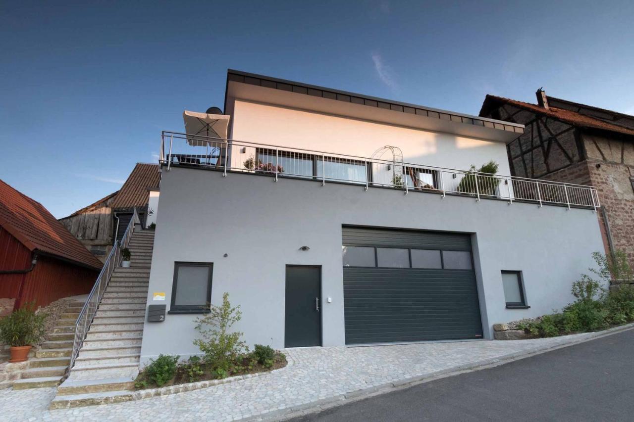 דירות טאוברבישופסהיים Penthouse Tauberblick מראה חיצוני תמונה